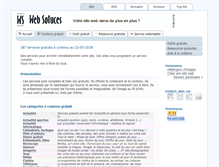 Tablet Screenshot of contenu-gratuit.web-soluces.net