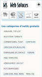 Mobile Screenshot of outils-gratuits.web-soluces.net