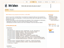 Tablet Screenshot of flux-rss.web-soluces.net